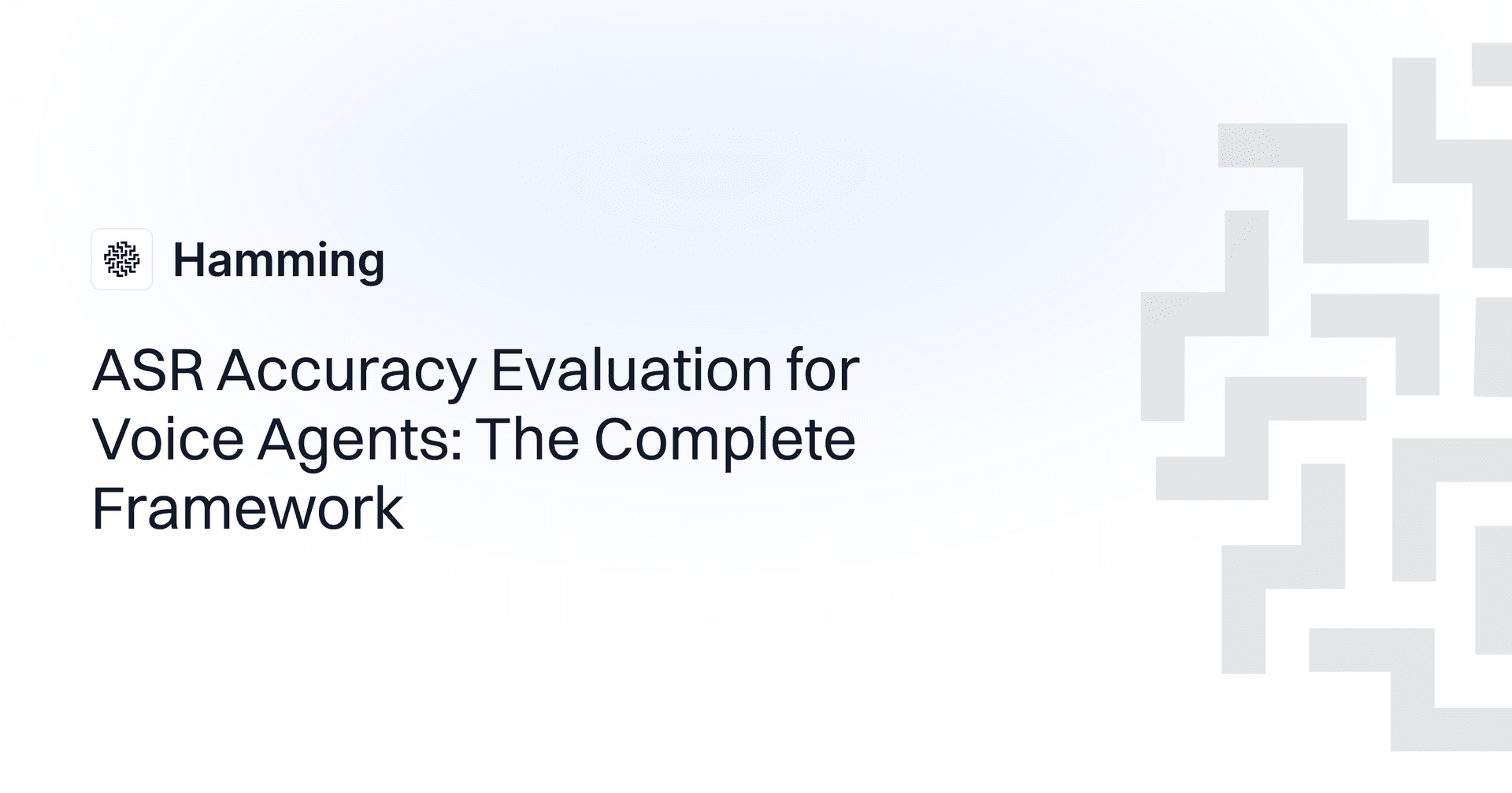 ASR Accuracy Evaluation for Voice Agents: The Complete Framework