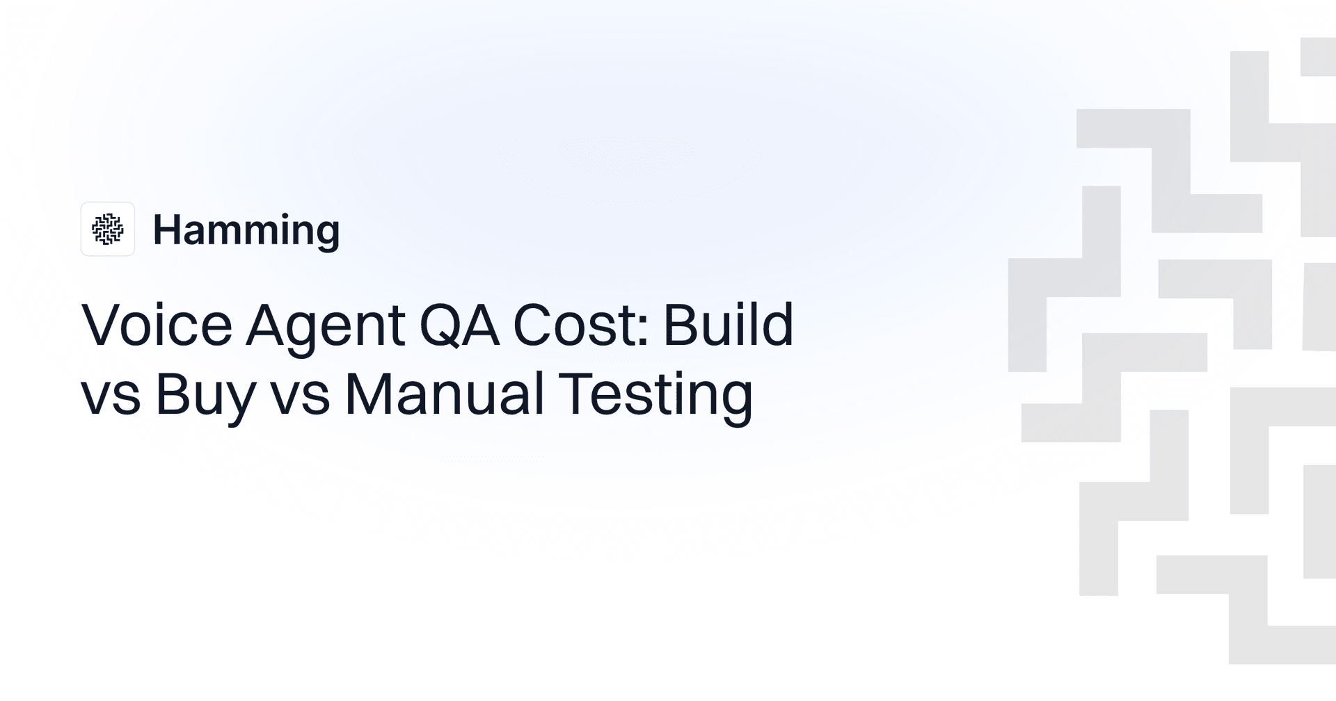Voice Agent QA Cost: Build vs Buy vs Manual Testing