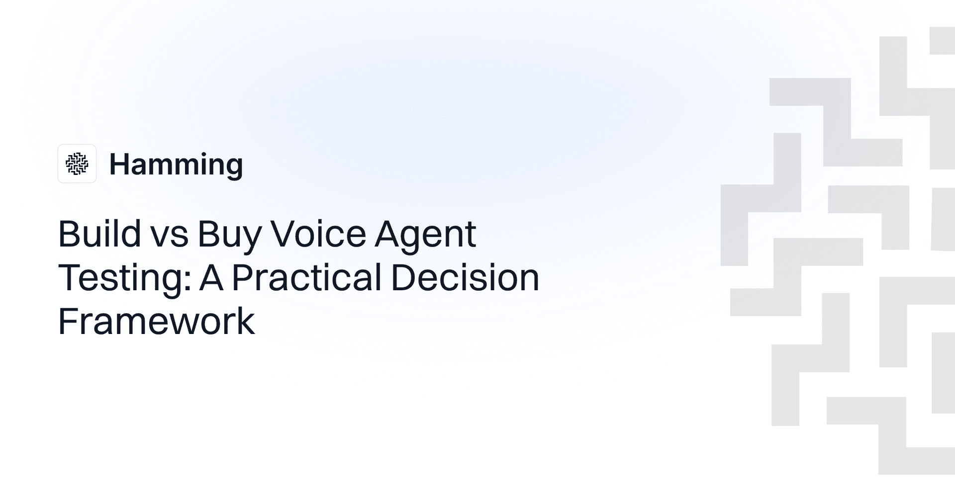Build vs Buy Voice Agent Testing: A Practical Decision Framework