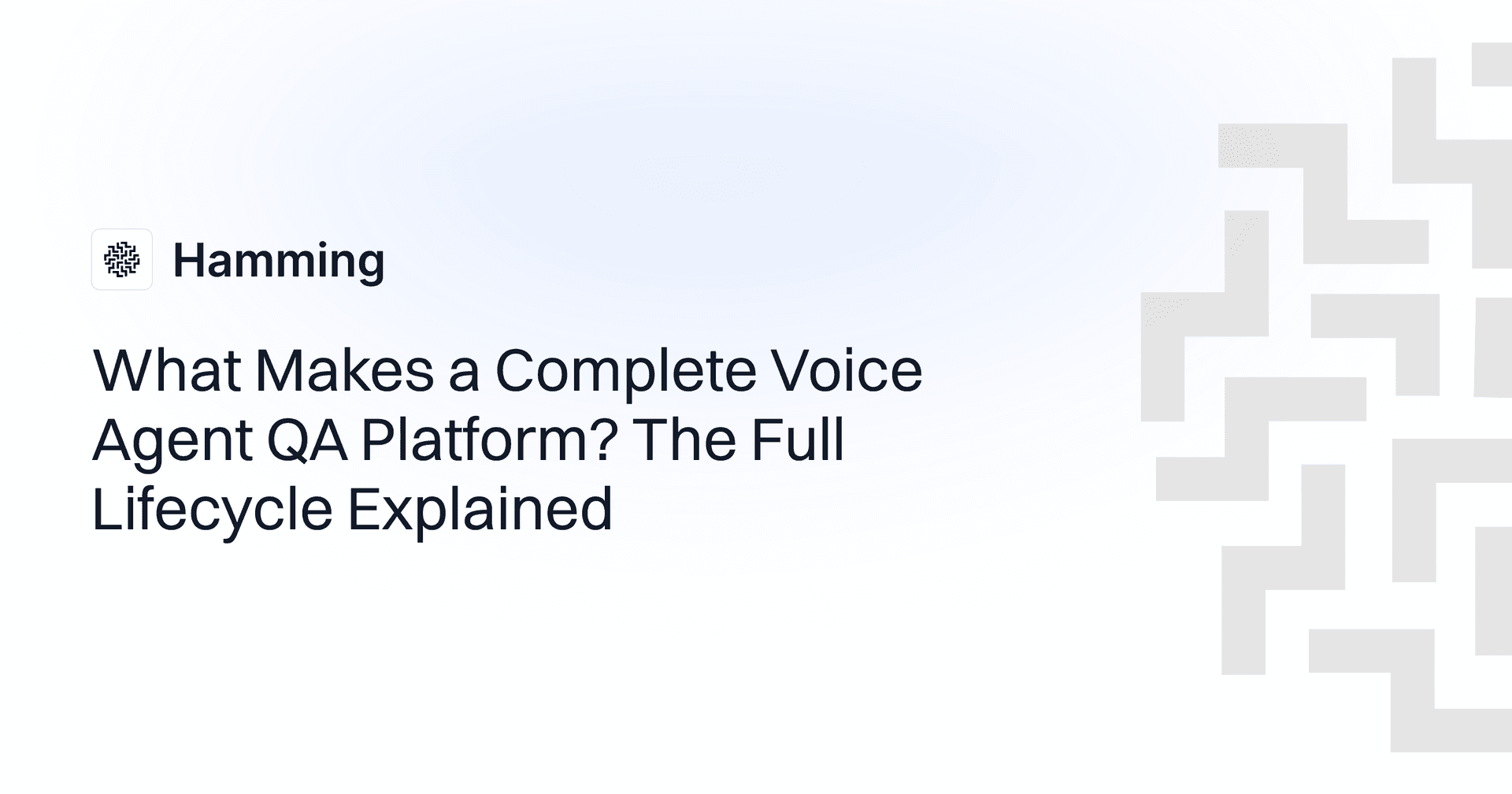 What Makes a Complete Voice Agent QA Platform? The Full Lifecycle Explained