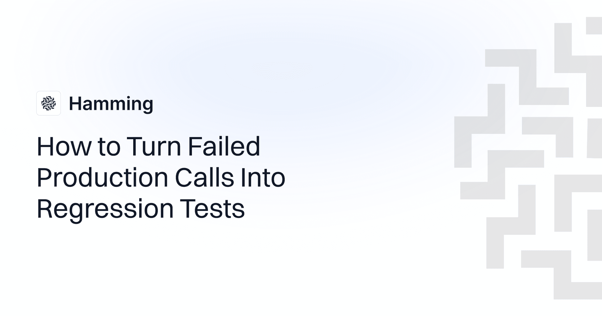 How to Turn Failed Production Calls Into Regression Tests