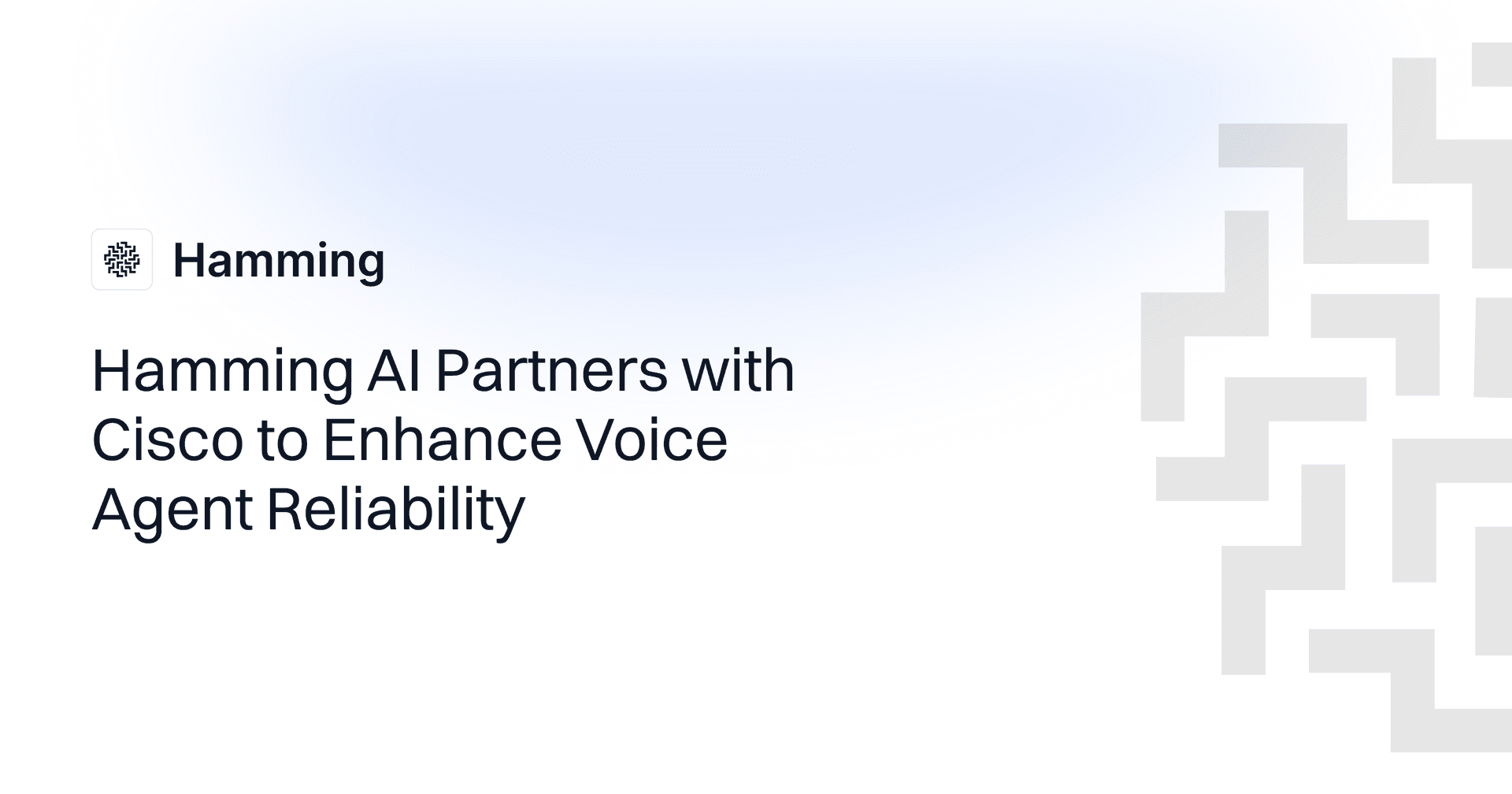Hamming AI Partners with Cisco to Enhance Voice Agent Reliability