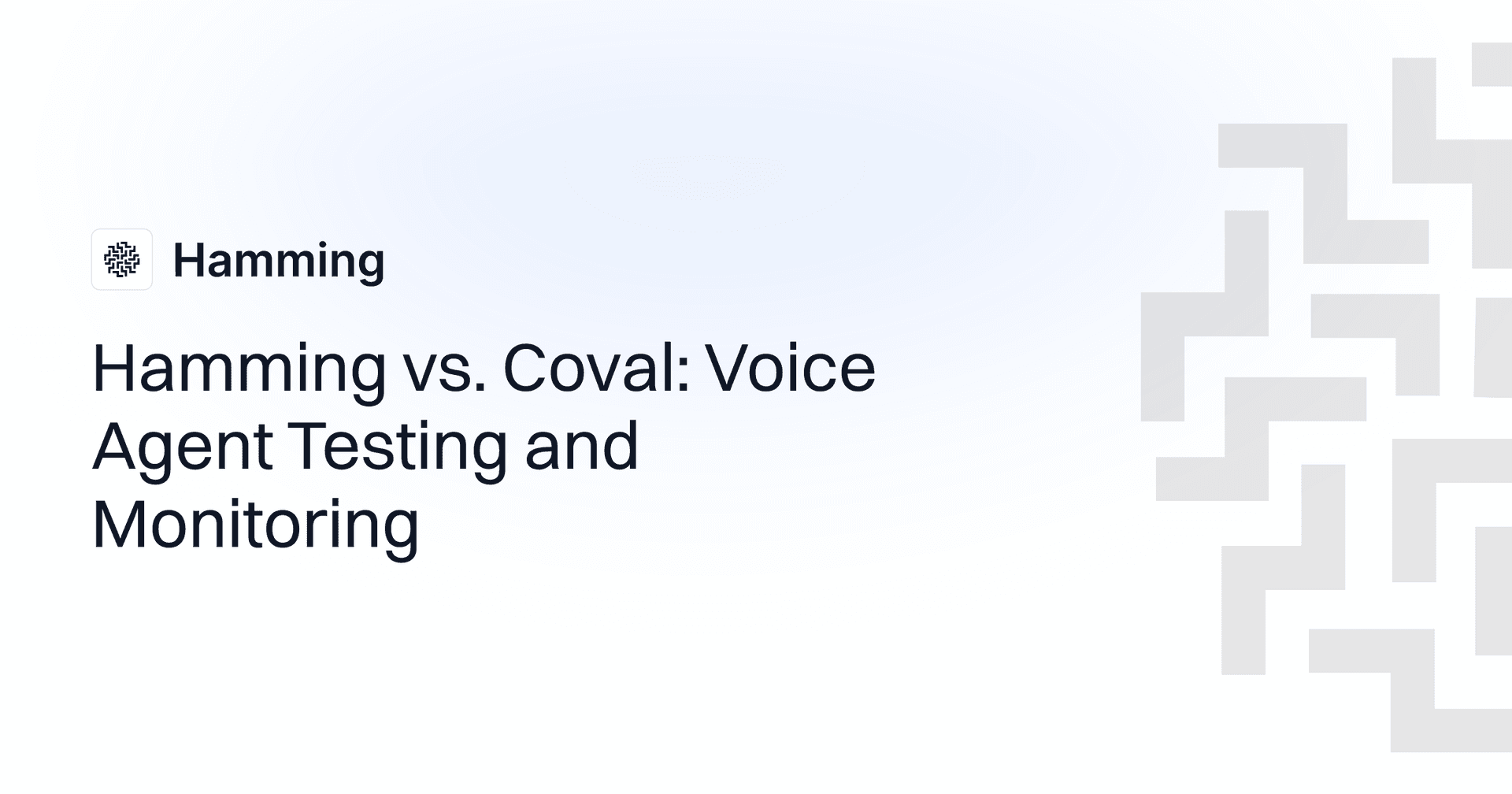 Hamming vs. Coval: Voice Agent Testing and Monitoring