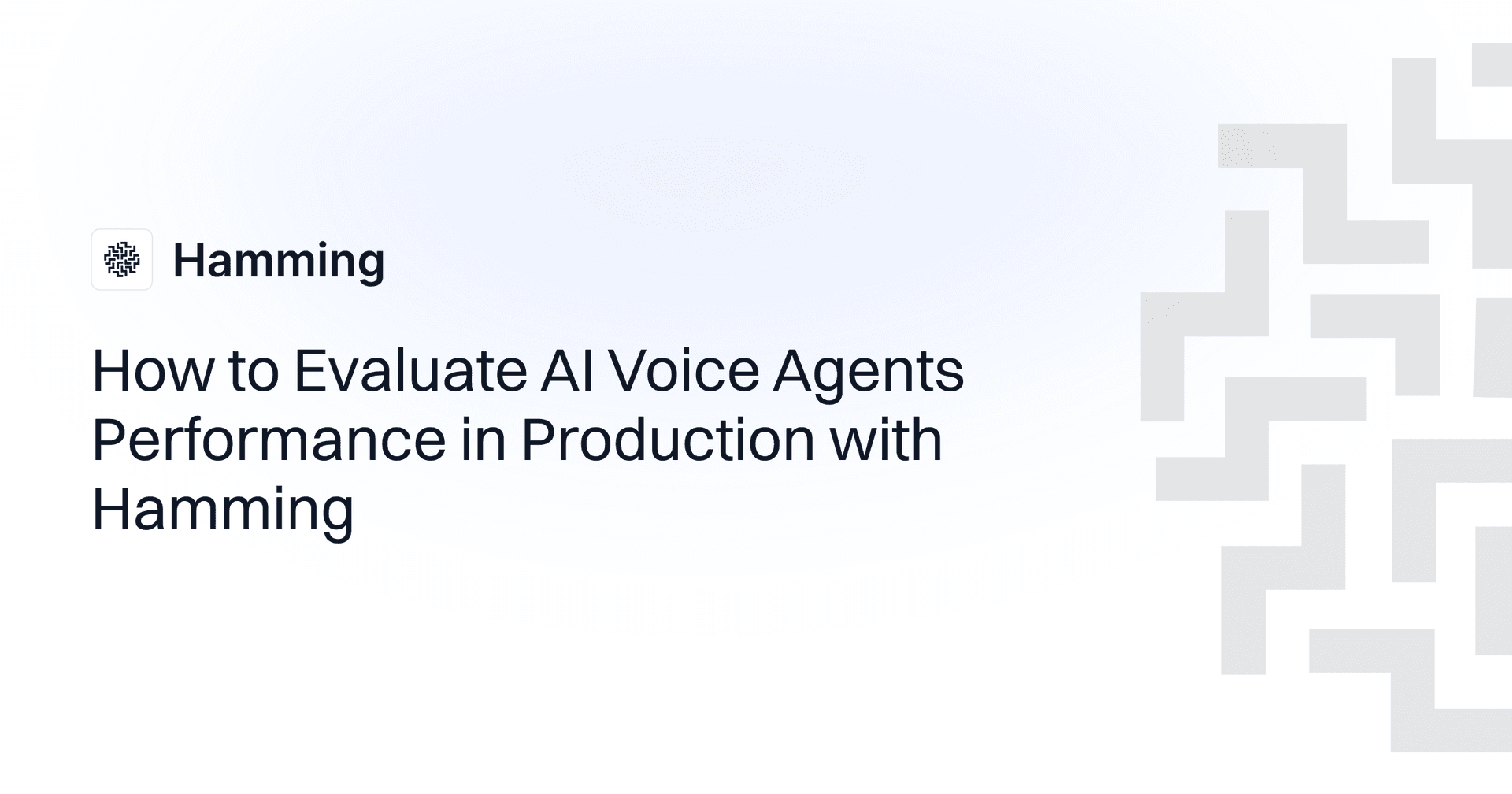 How to Evaluate AI Voice Agents Performance in Production with Hamming