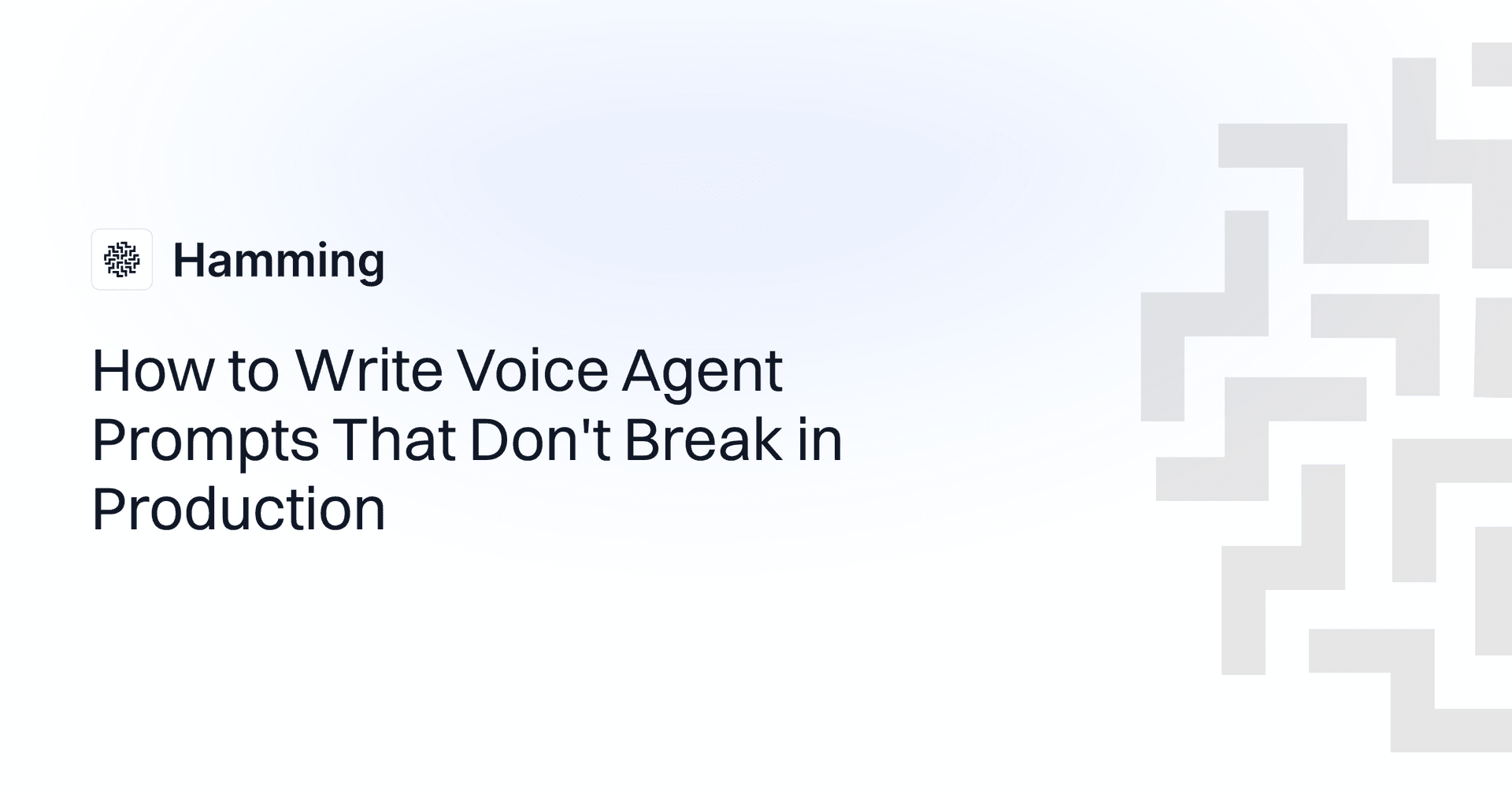 How to Write Voice Agent Prompts That Don't Break in Production