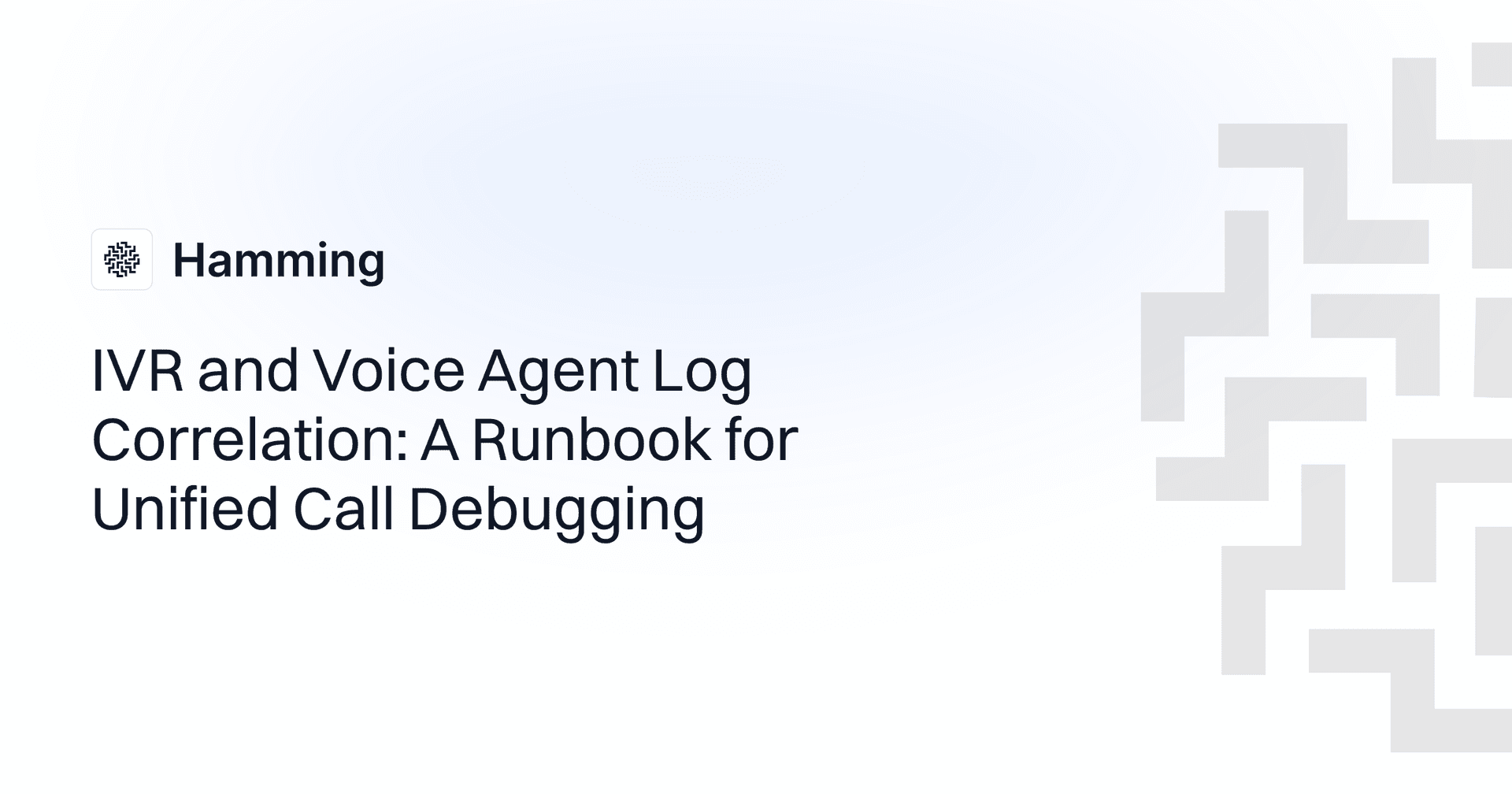 IVR and Voice Agent Log Correlation: A Runbook for Unified Call Debugging