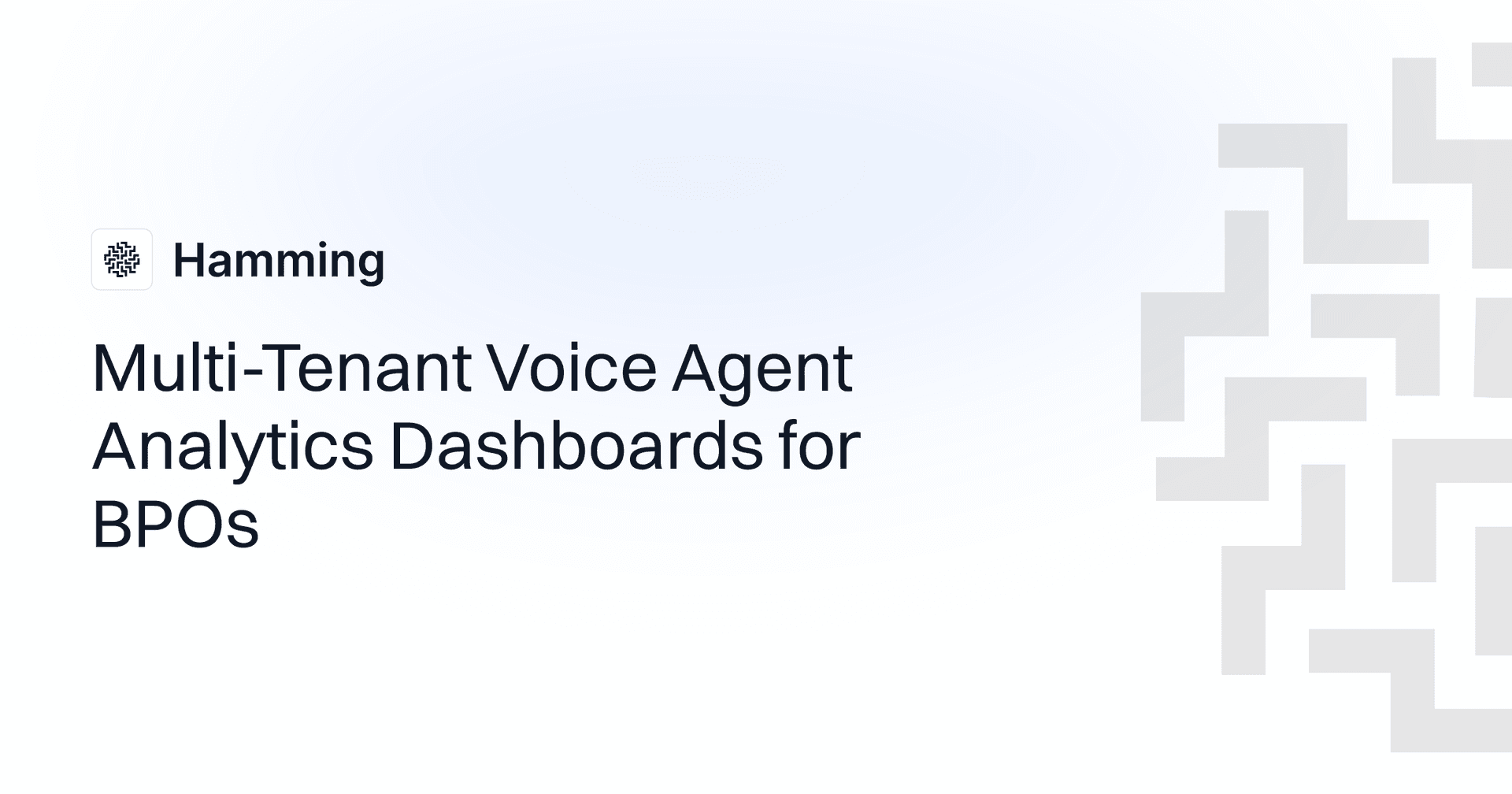 Multi-Tenant Voice Agent Analytics Dashboards for BPOs