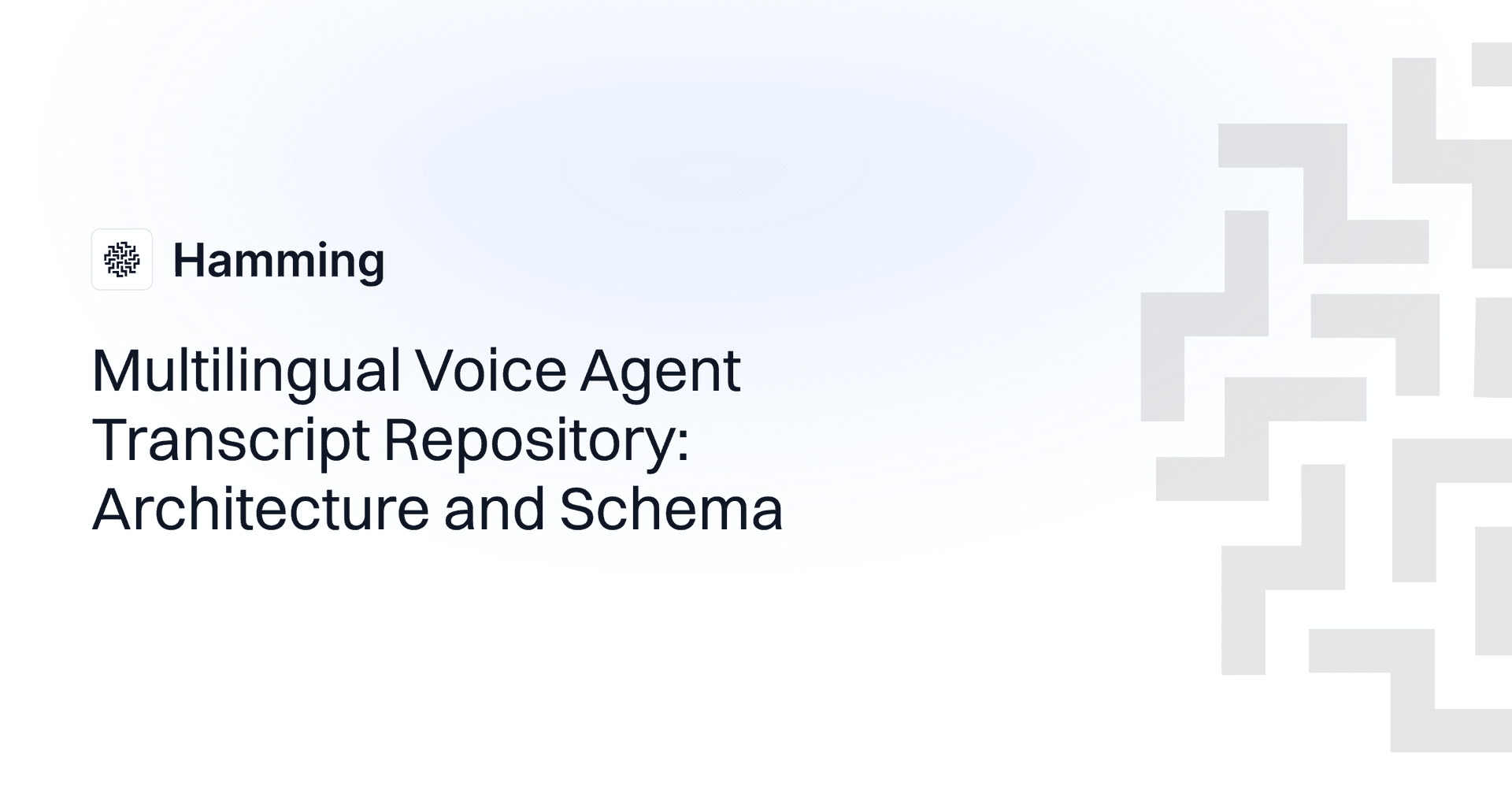 Multilingual Voice Agent Transcript Repository: Architecture and Schema