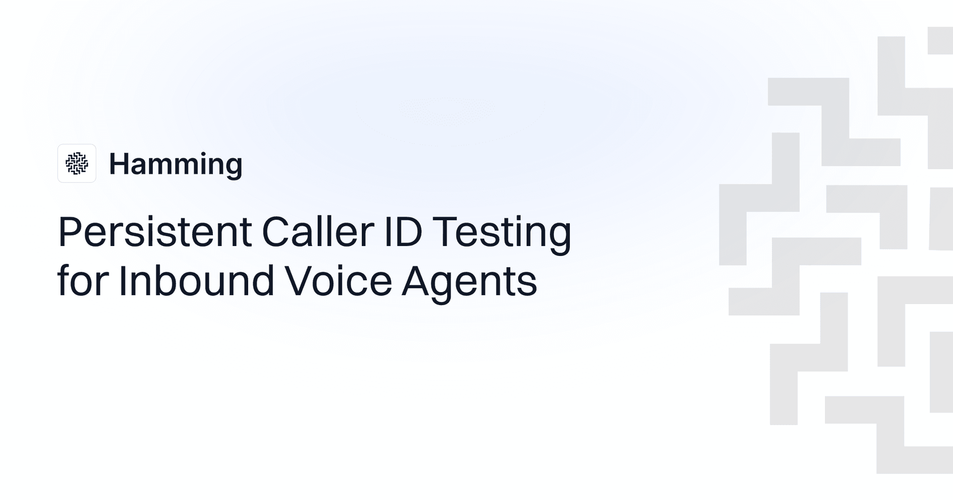 Persistent Caller ID Testing for Inbound Voice Agents