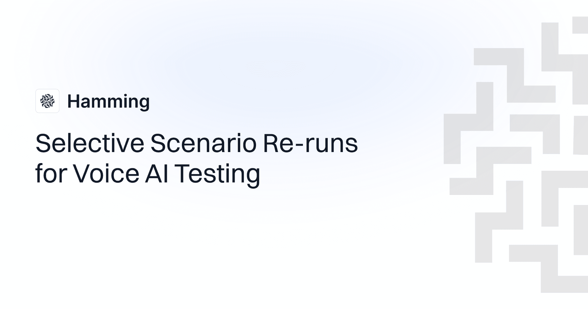 Selective Scenario Re-runs for Voice AI Testing