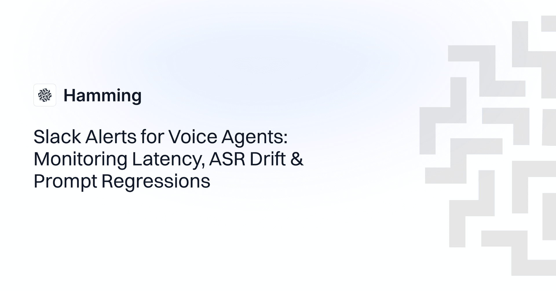 Slack Alerts for Voice Agents: Monitoring Latency, ASR Drift & Prompt Regressions