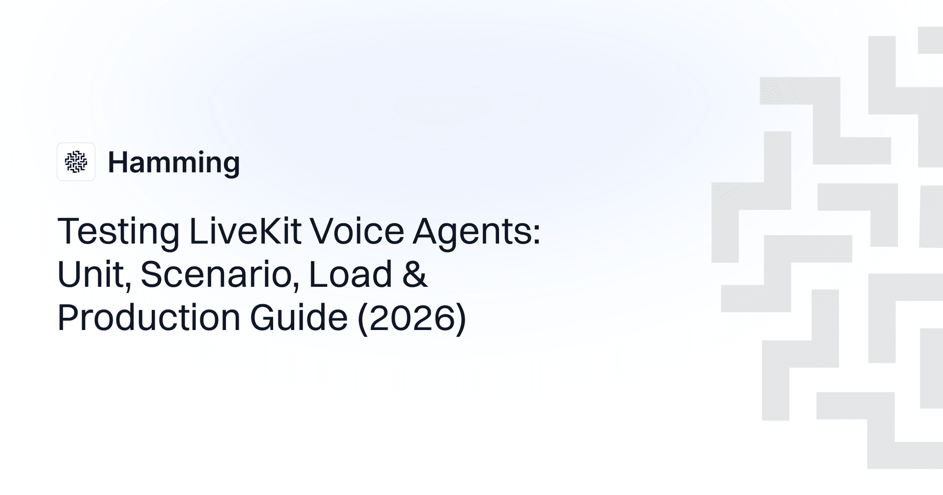 Testing LiveKit Voice Agents: Unit, Scenario, Load & Production Guide (2026)