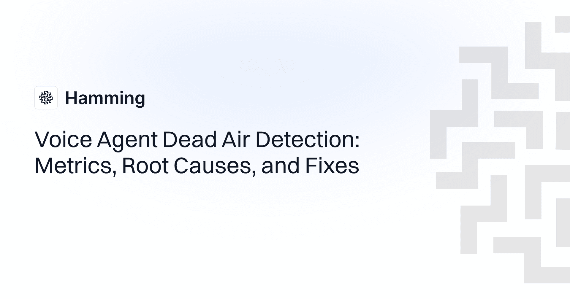 Voice Agent Dead Air Detection: Root Causes and Fixes