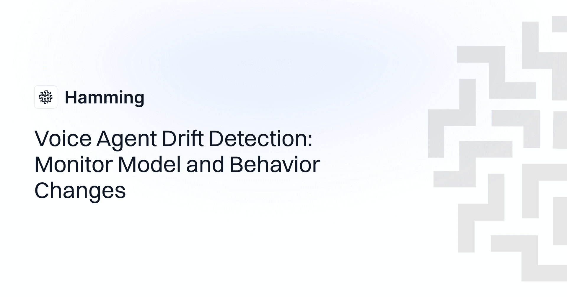 Voice Agent Drift Detection: Monitor Model and Behavior Changes