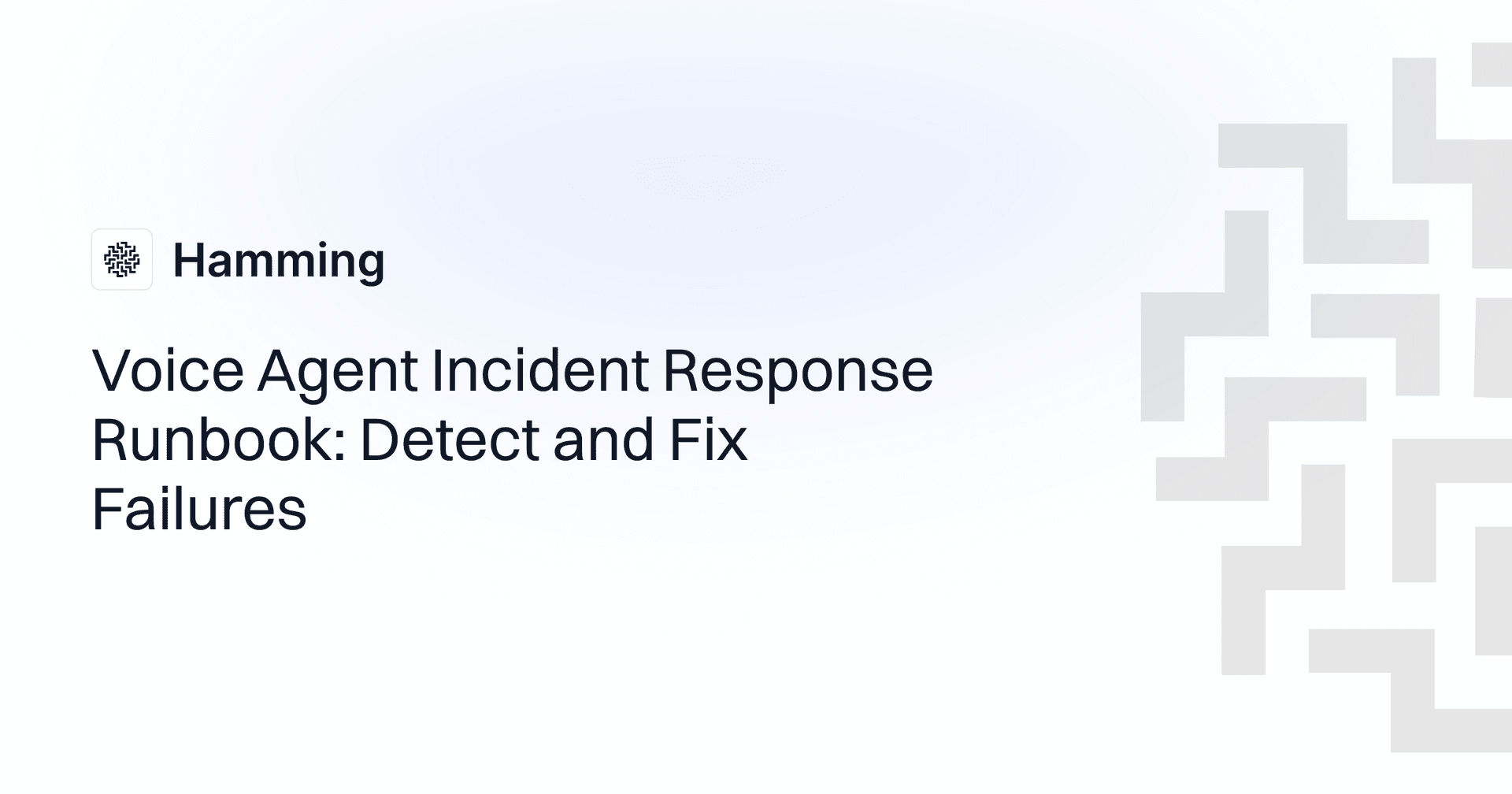 Voice Agent Incident Response Runbook: Debug and Fix Failures in Production
