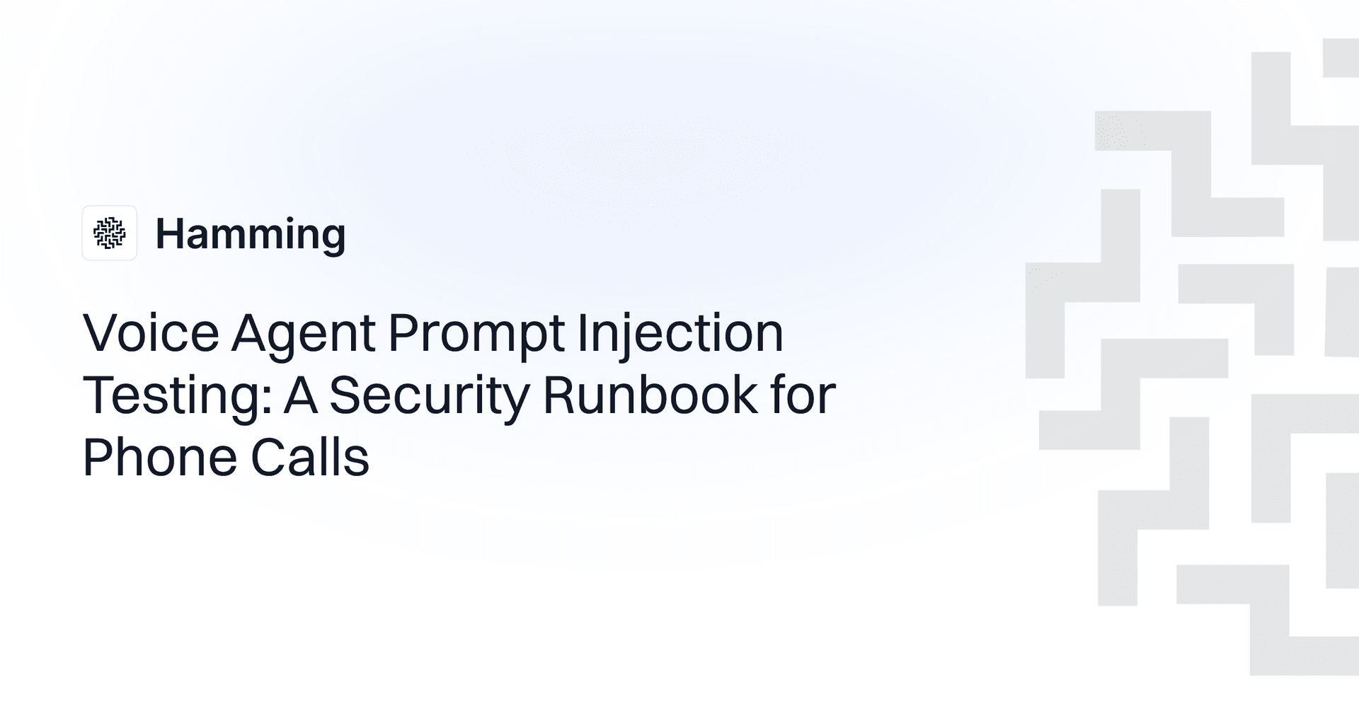 Voice Agent Prompt Injection Testing: A Security Runbook for Phone Calls