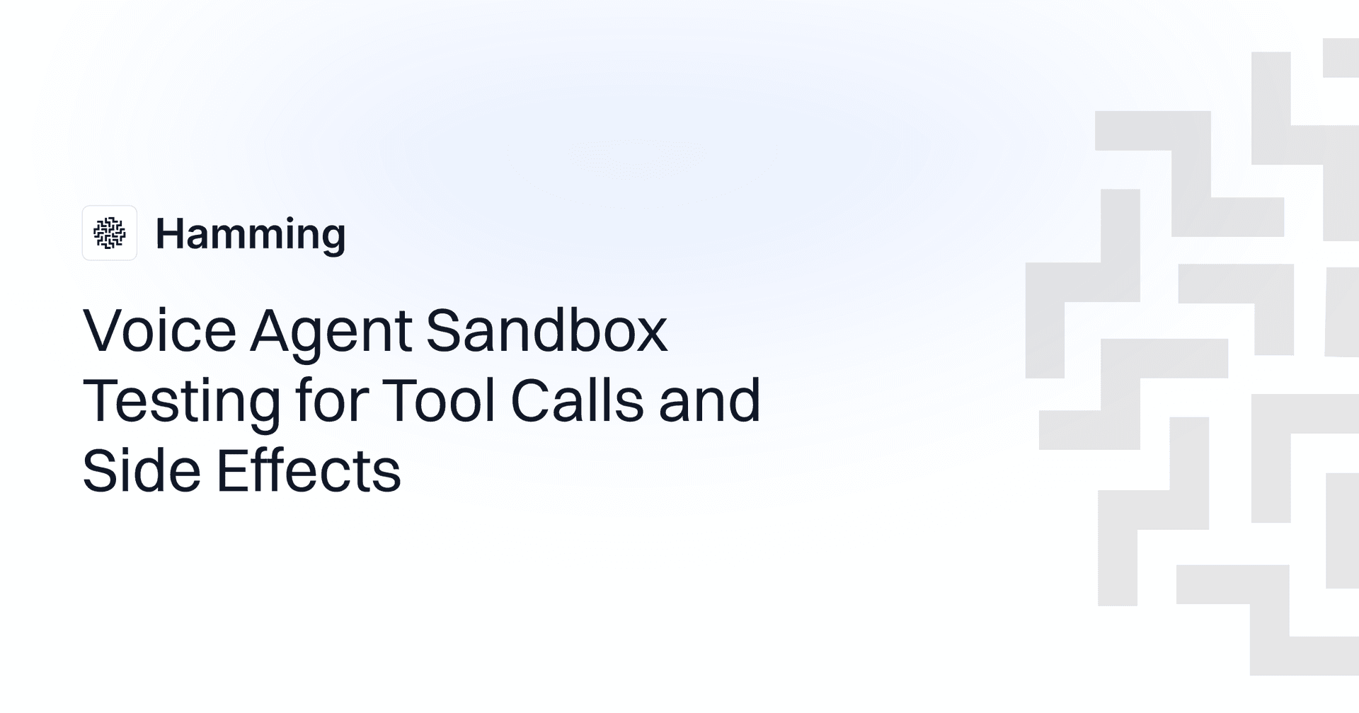 Voice Agent Sandbox Testing for Tool Calls and Side Effects