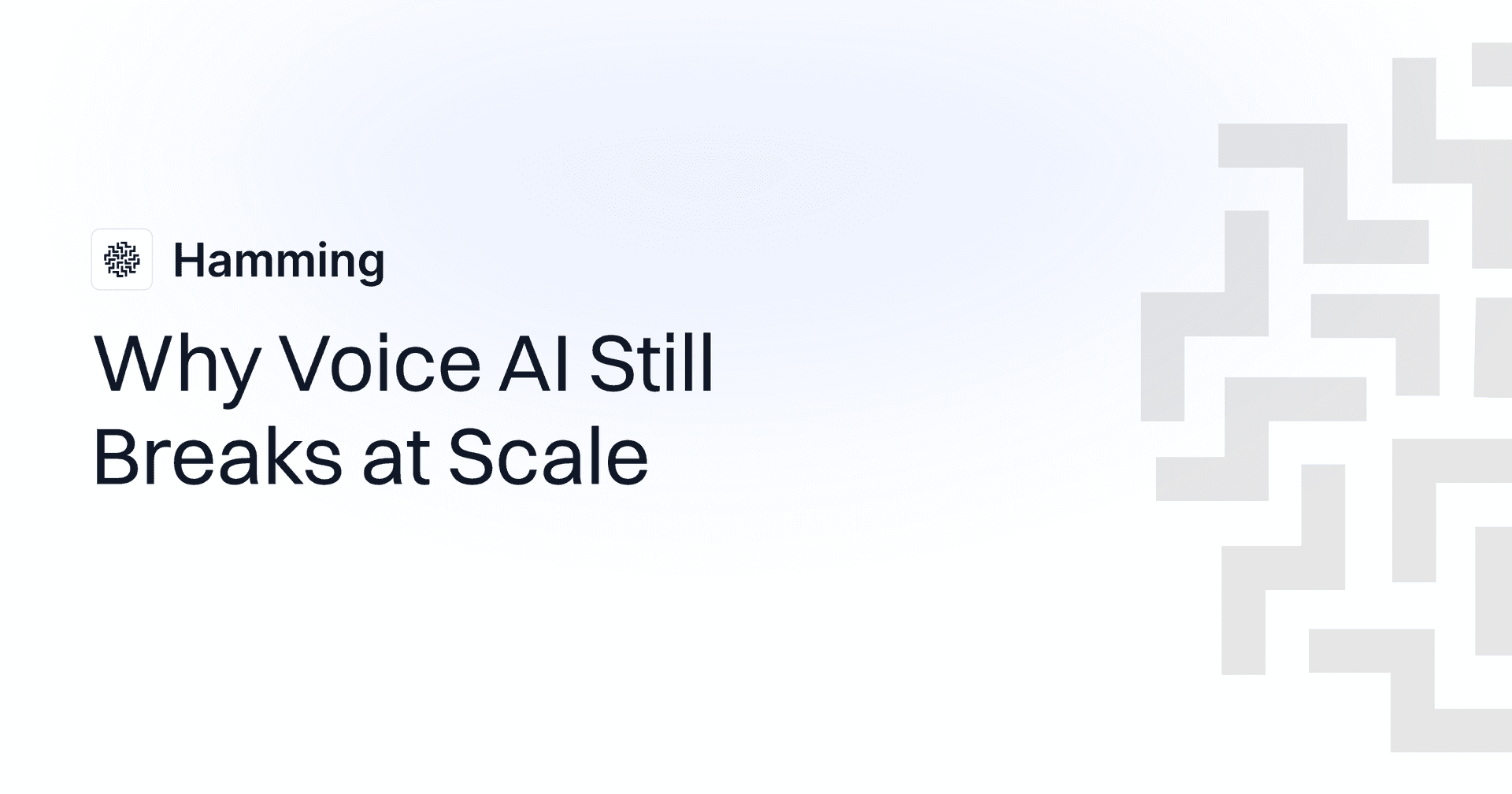 Why Voice AI Still Breaks at Scale