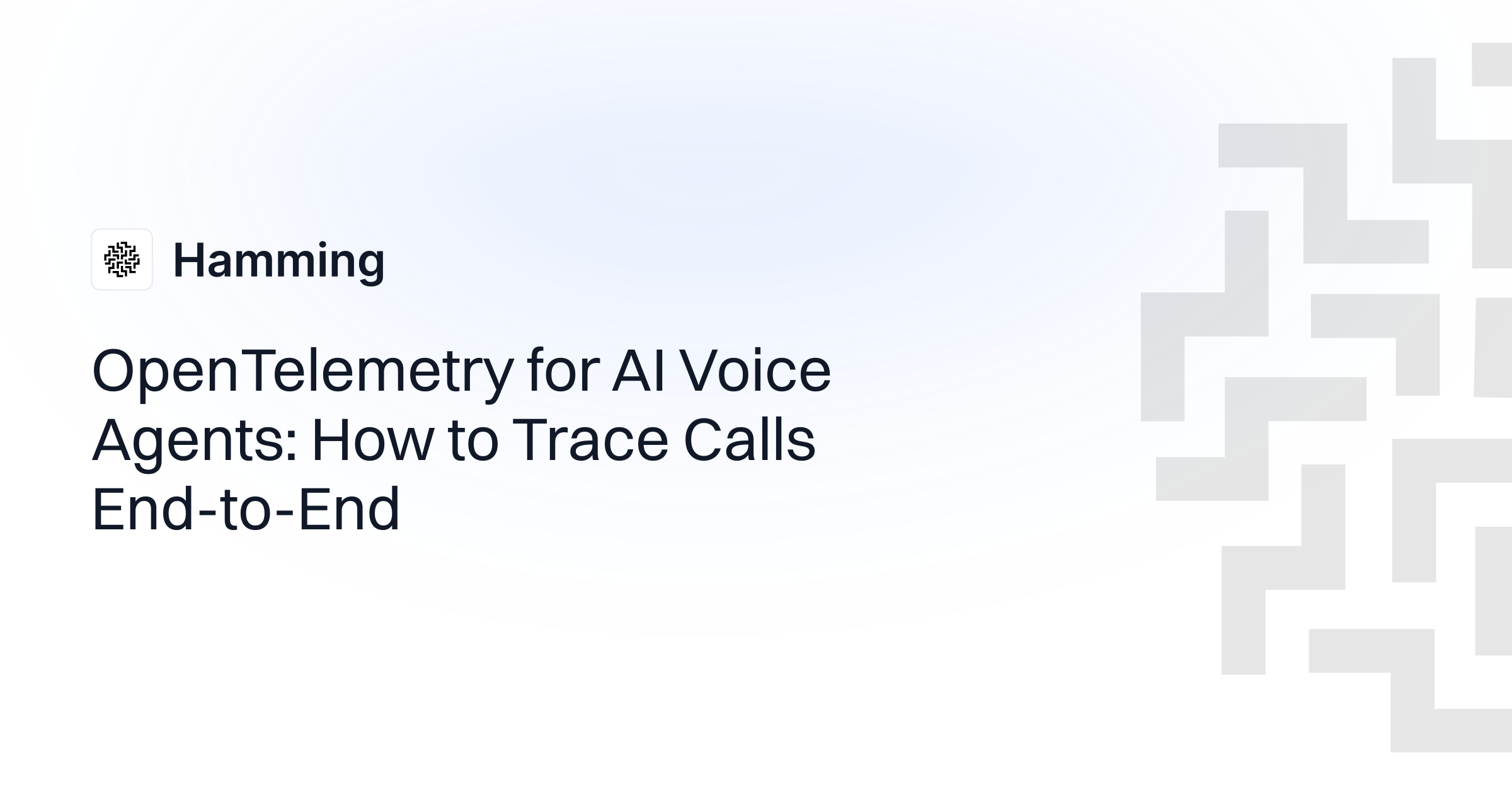 OpenTelemetry for AI Voice Agents: How to Trace Calls End-to-End ...