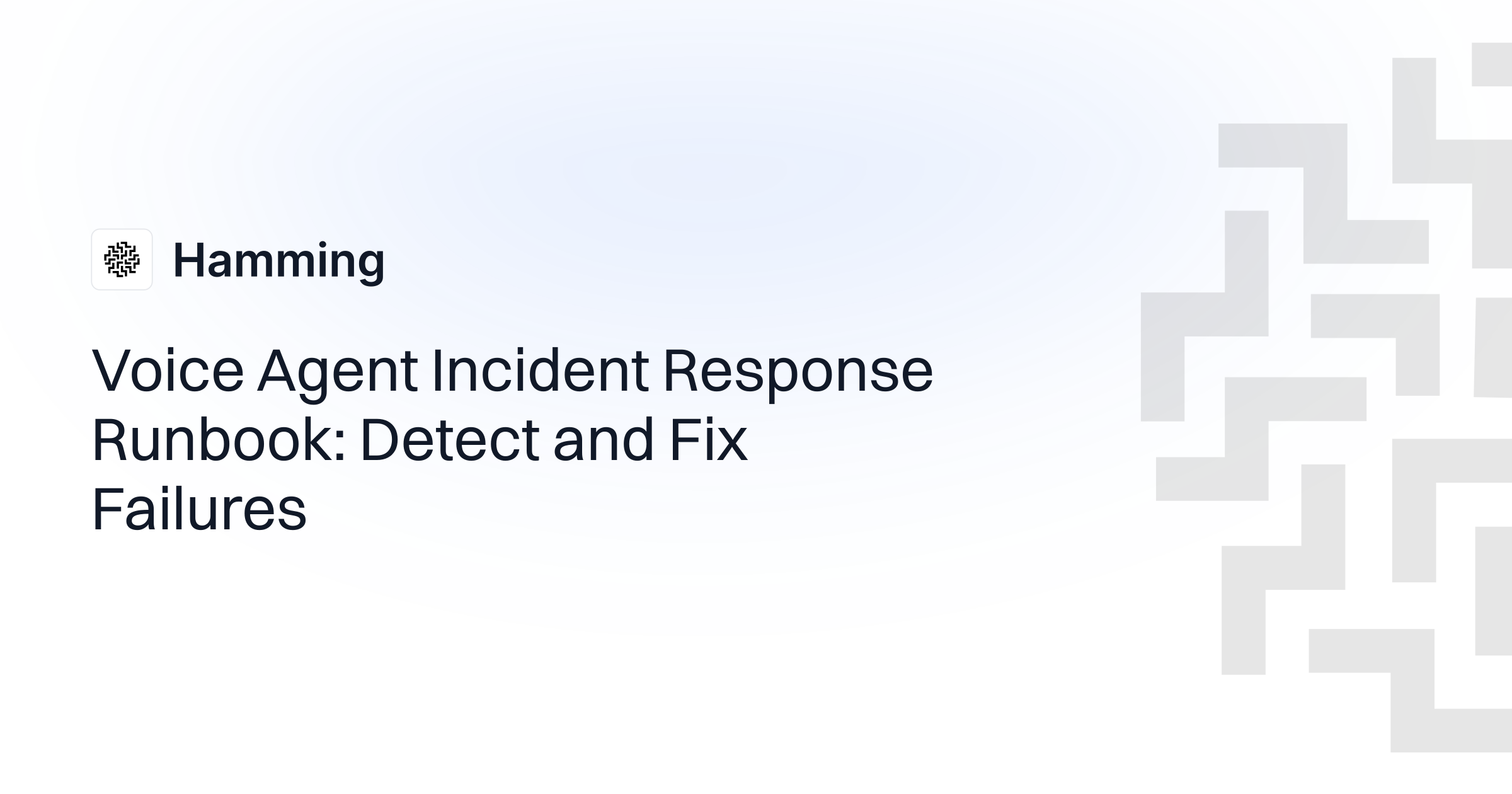 Voice Agent Incident Response Runbook: Debug and Fix Failures in ...