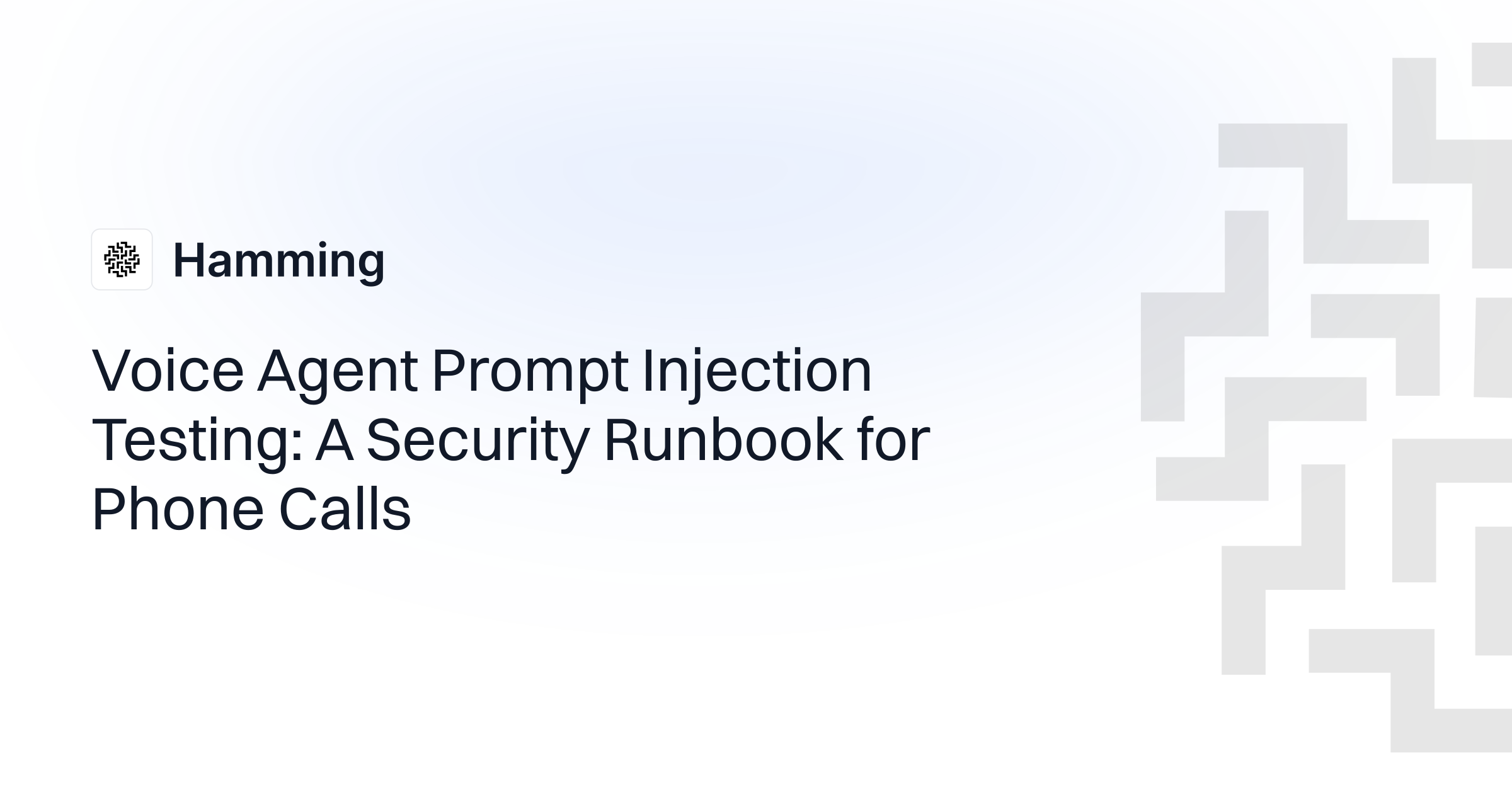 Voice Agent Prompt Injection Testing: A Security Runbook for Phone ...